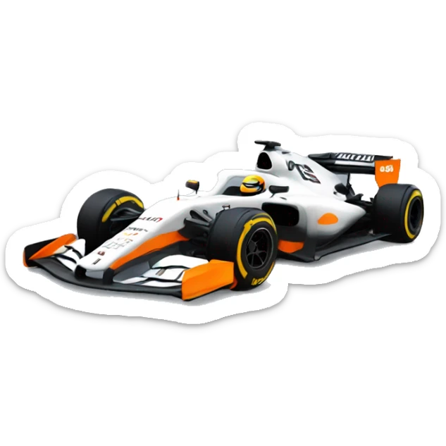 F1 McLaren 2024 sticker