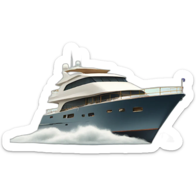 Yacht sticker