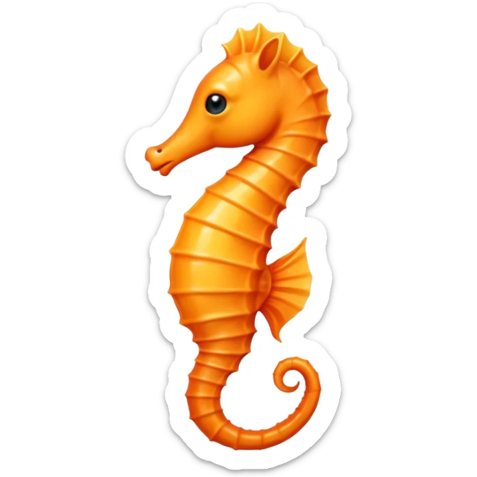 Seahorse sticker