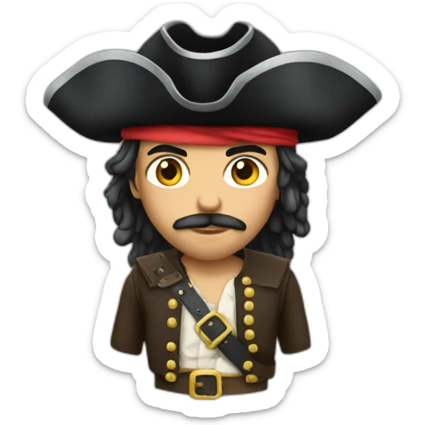 Pirata sticker