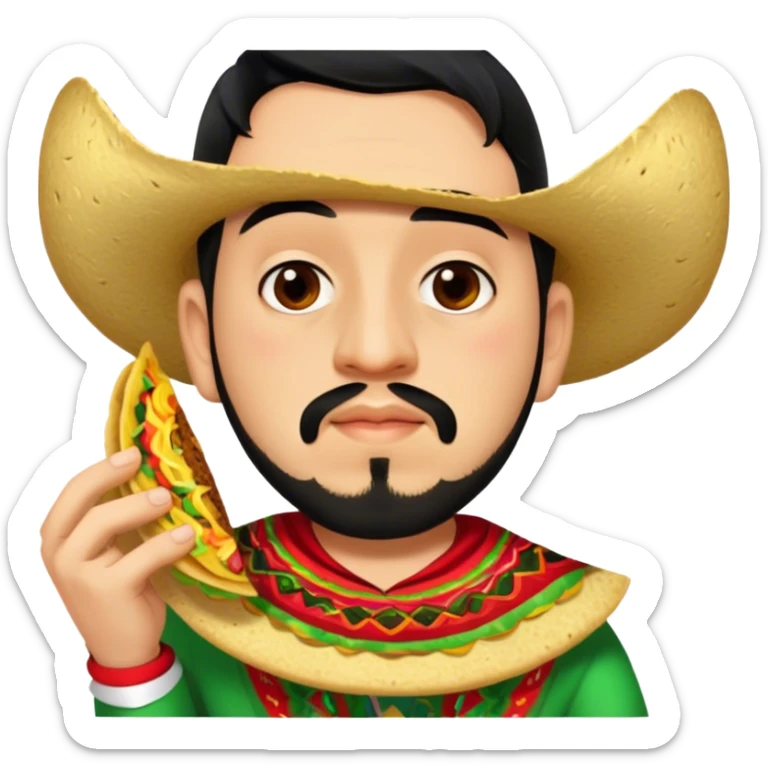 Taco Aficionado sticker
