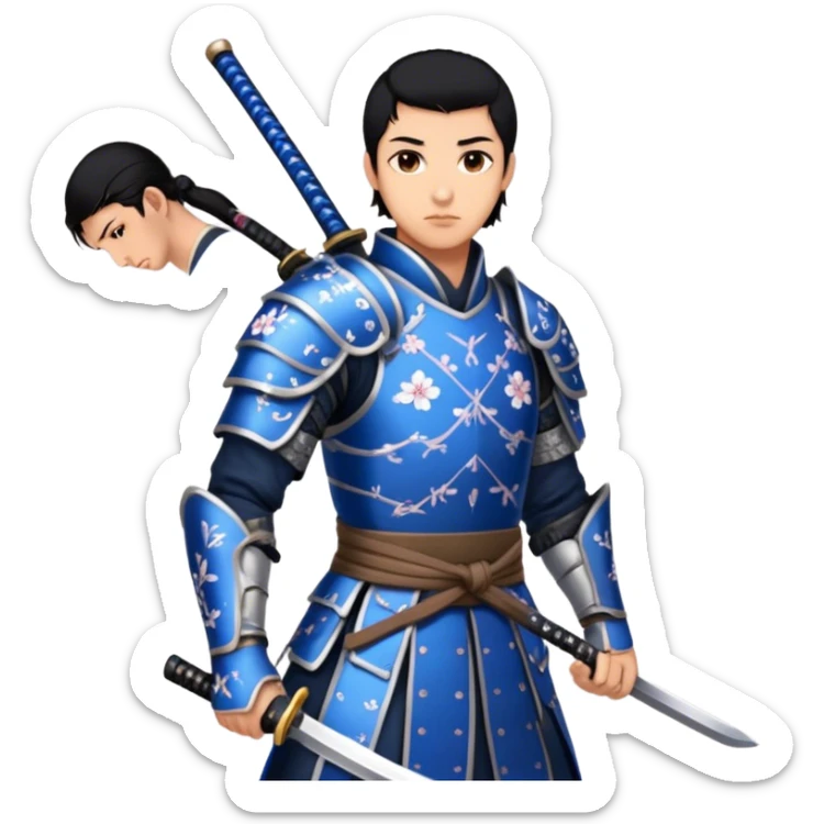 Samurai Warrior sticker