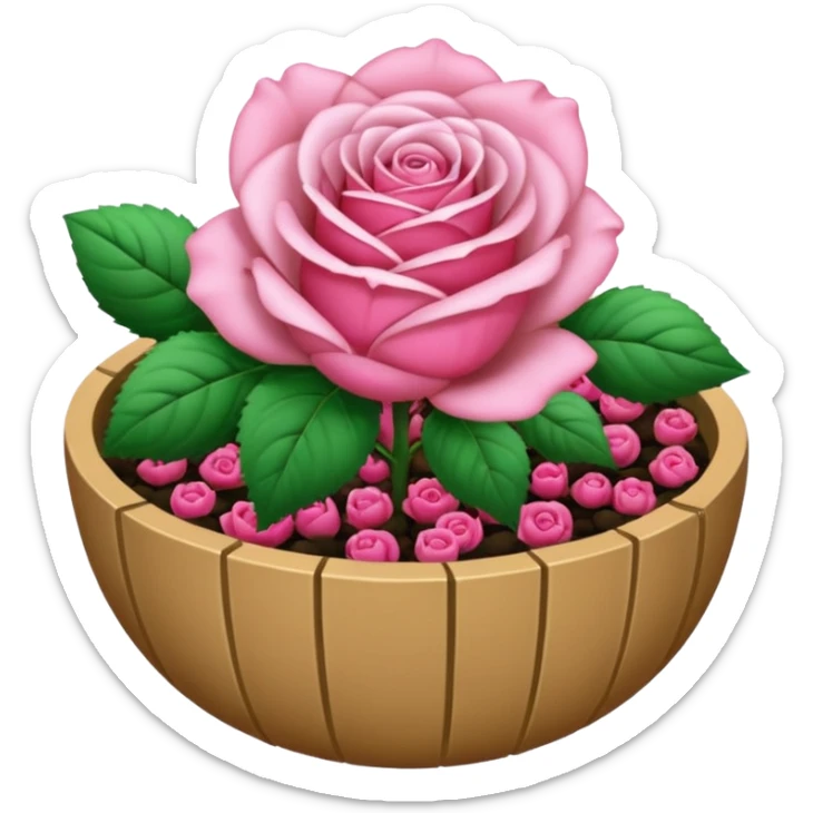Un tamis avec des trous pour séparer des baies roses, des graines noires sticker