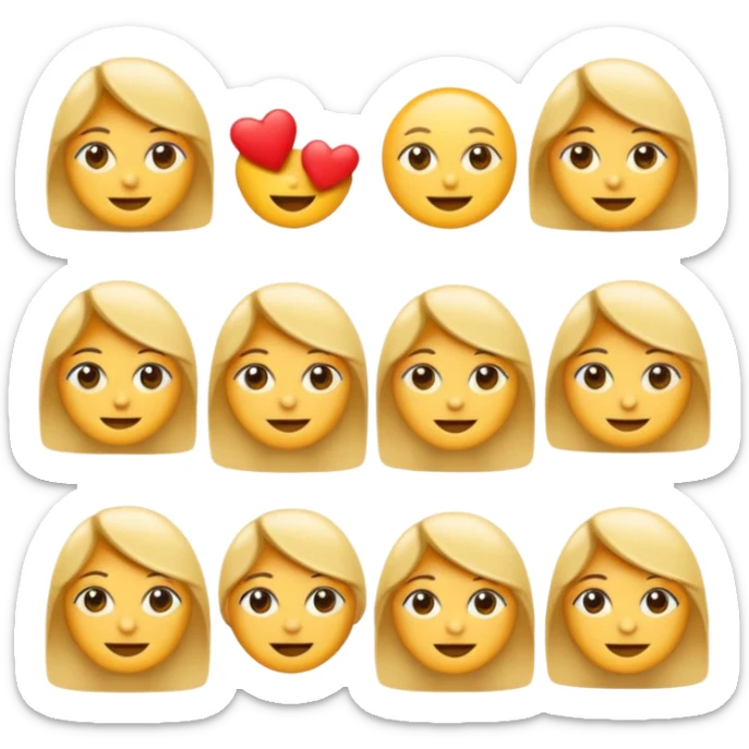 emoji de ofrecer los servicios de una manera inteligente y organizada sticker