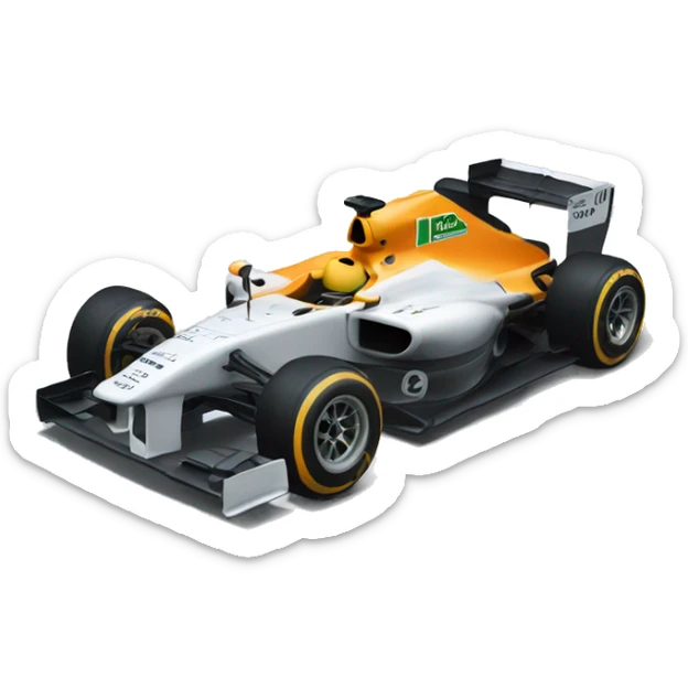 f1 car sticker