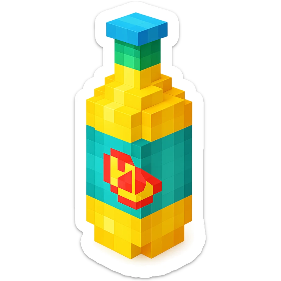 Borjomi lemonade sticker