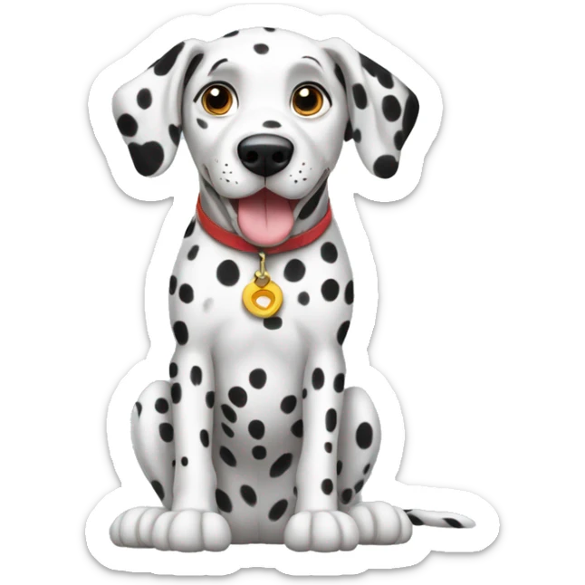 Dalmatian sticker