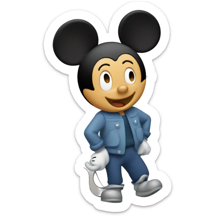 Mickey Mouse sticker