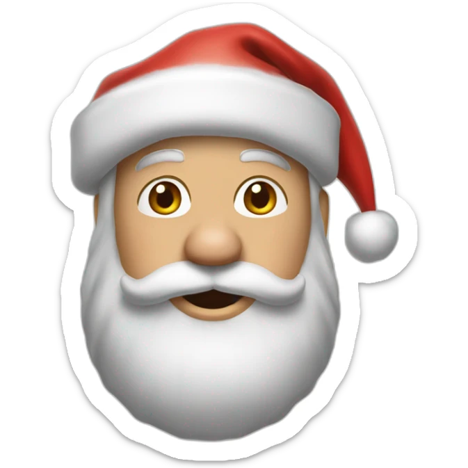 Tim Allen as Santa Claus in the Santa Clause Movie sticker