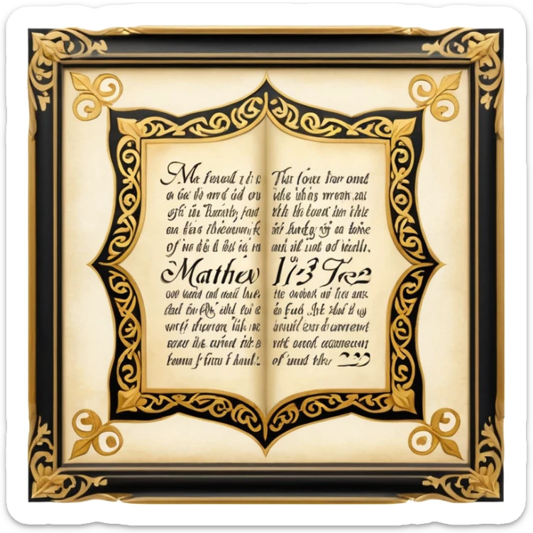 Matthew 12:32 KJV — Whosoever speaketh a word against the Son of man, it shall be forgiven him: but whosoever speaketh against the Holy Ghost, it shall not be forgiven him, neither in this world, neither in the world to come. sticker