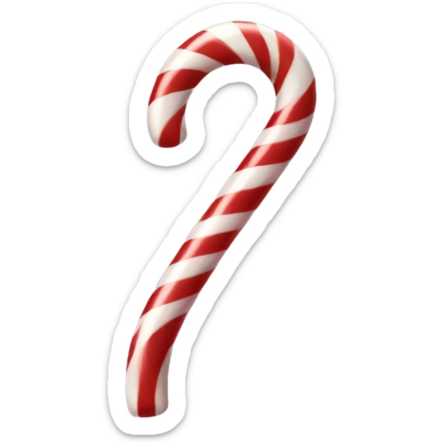 Candy cane  sticker