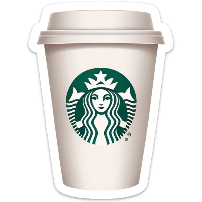 Starbucks sticker