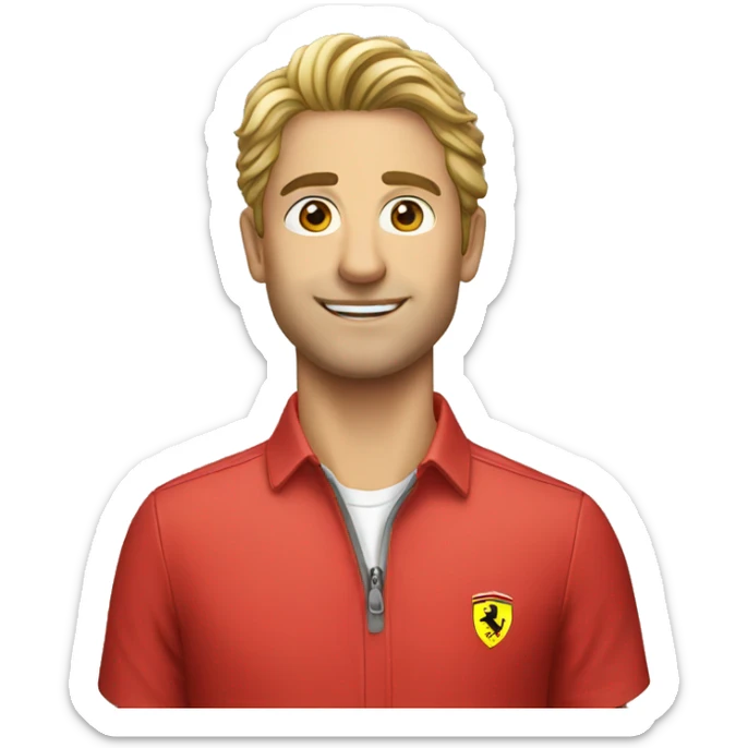 ferrari sticker