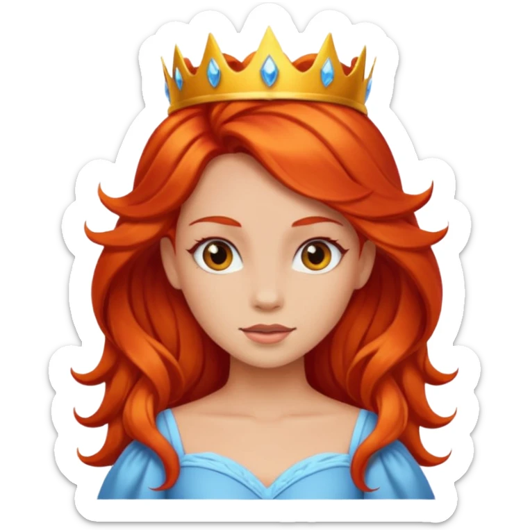 ❤️‍🔥 Crossed with a princess sticker