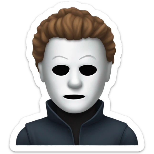 Michael myers sticker