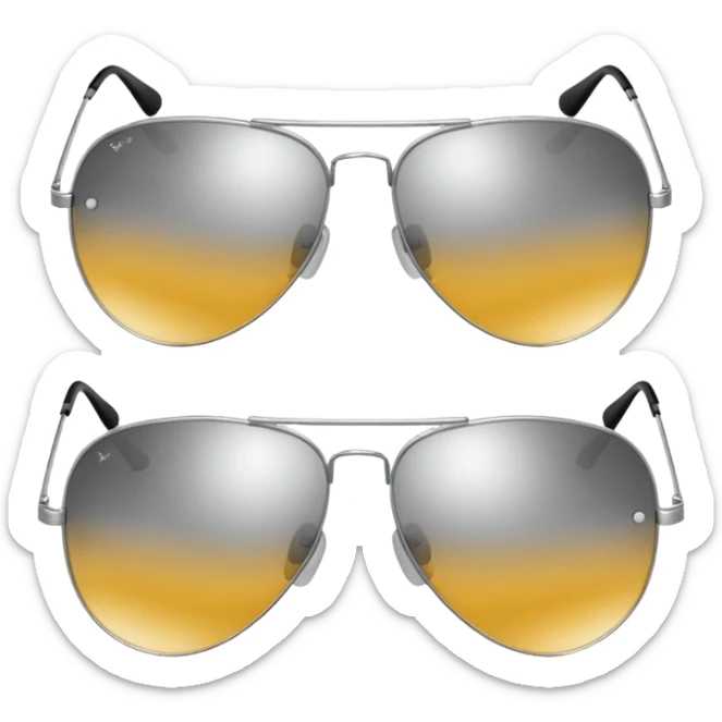 aviator sunglasses sticker