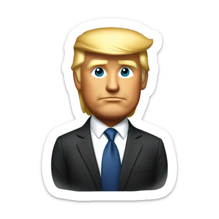 Donald trump  sticker