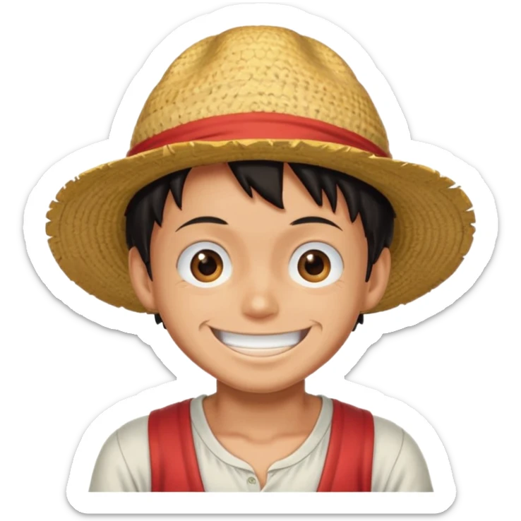 luffy sticker