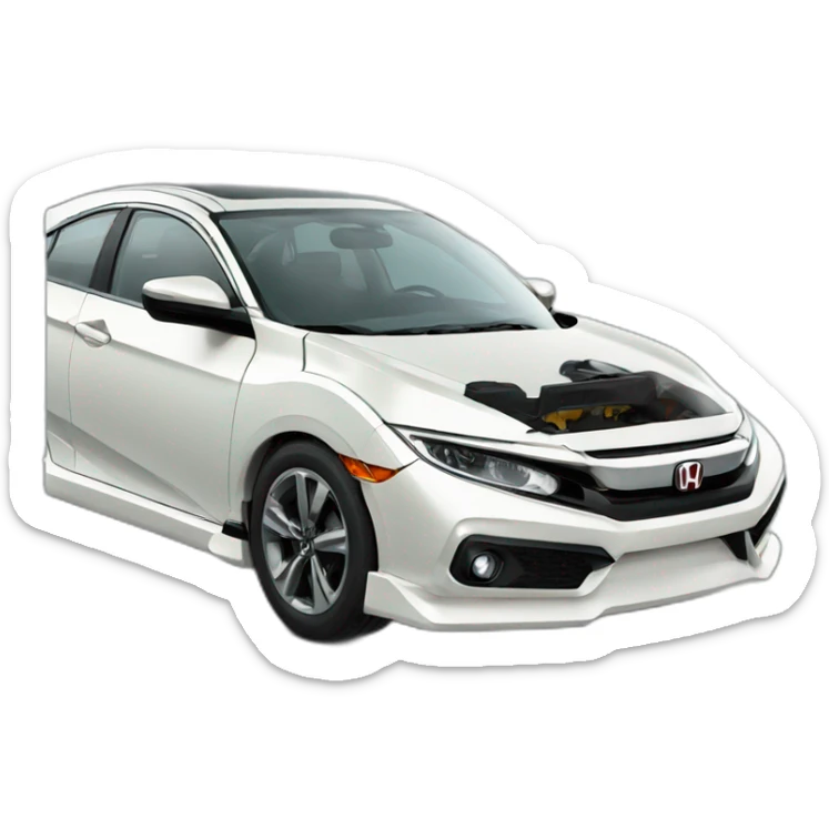 Honda civic 6 sticker