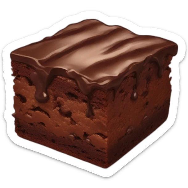 Brownie sticker