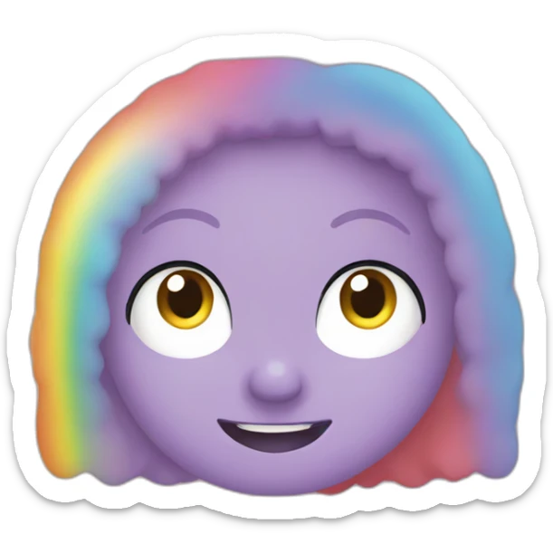 Rainbow sticker