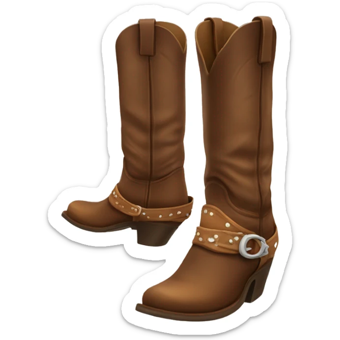cowboy boots  sticker