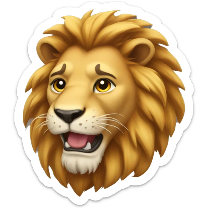 Lion  sticker
