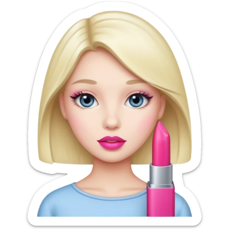 Clean girl Pink and pretty sticker