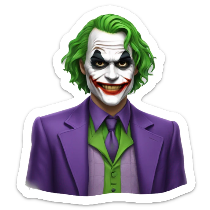 The Joker sticker