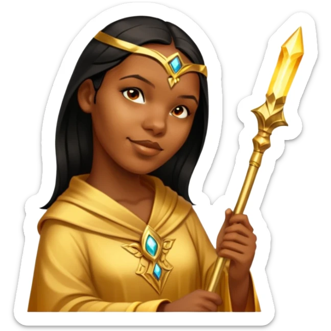 Golden Arcanist sticker