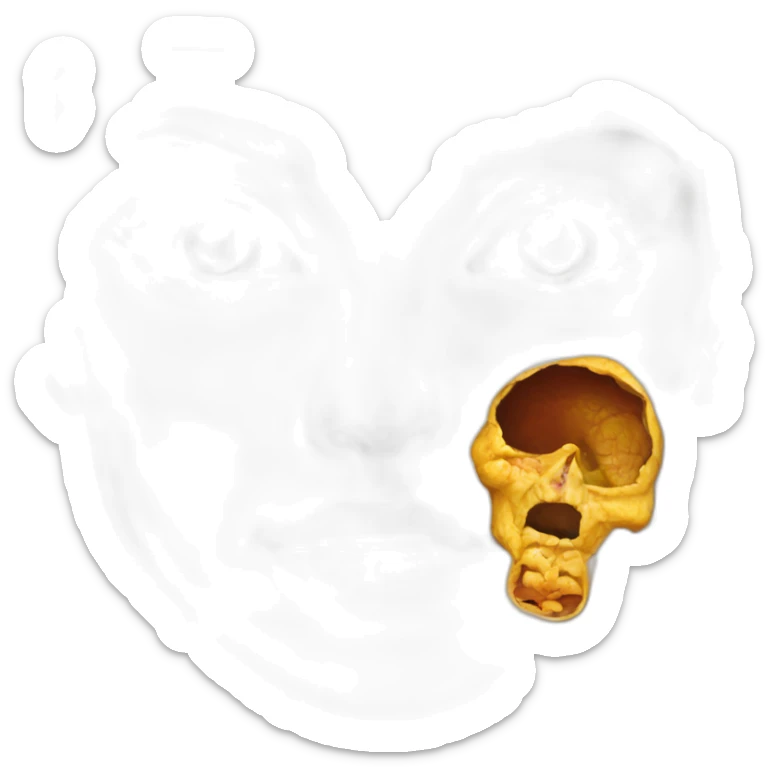 woman's abdomen art school scheme anatomy of body art Natalie Portman sticker