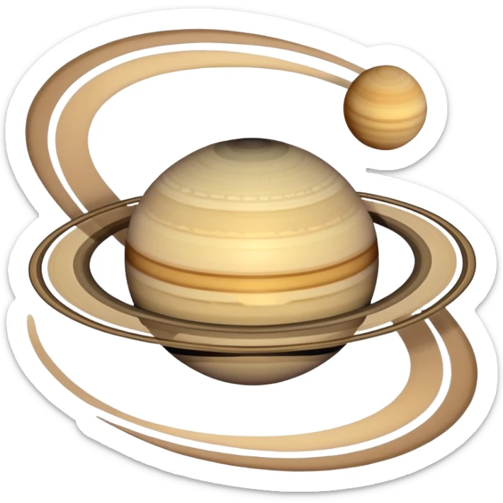 Saturn sticker