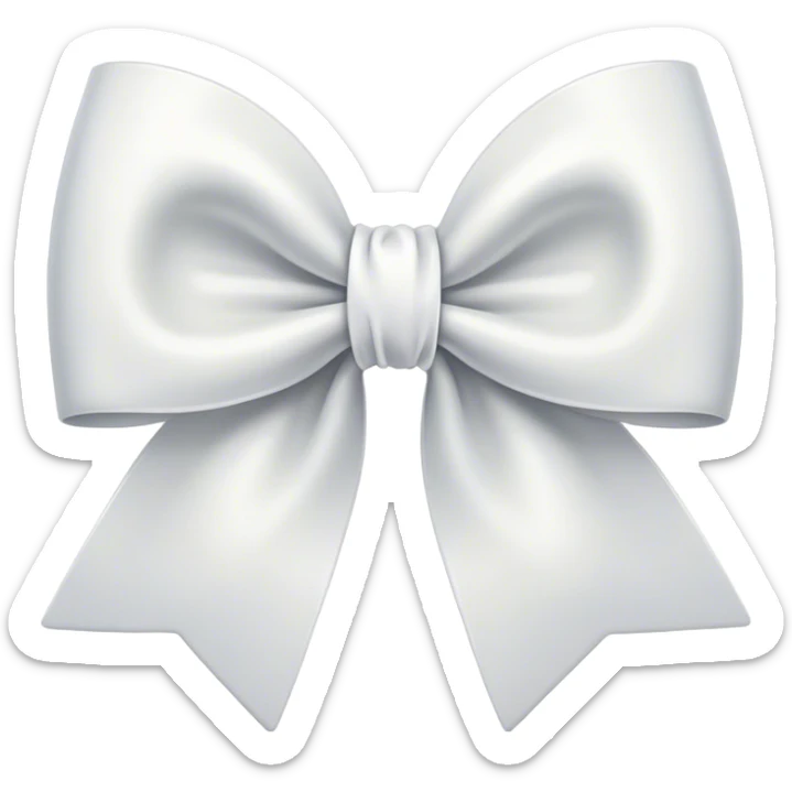 lazo blanco coquett sticker