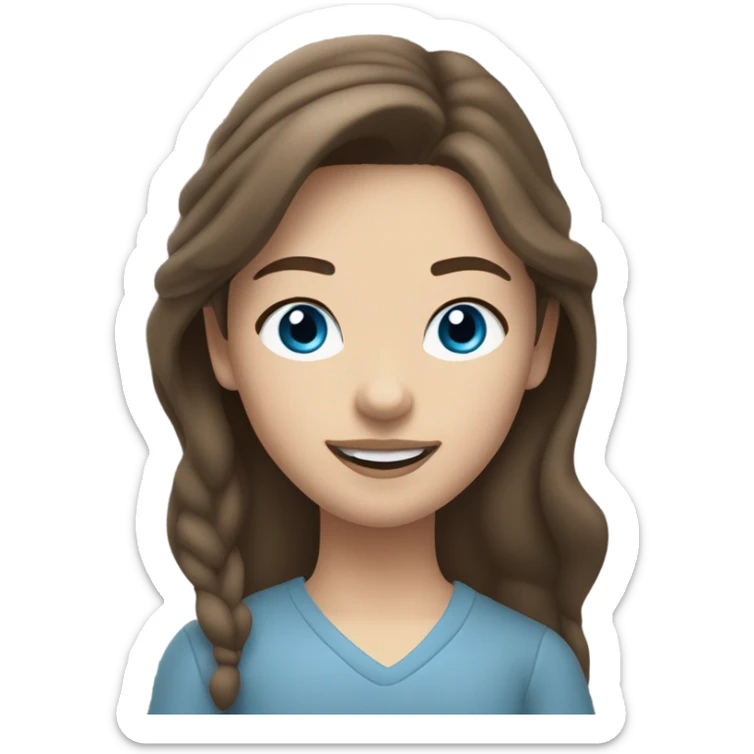 Pretty girl with brown hair and blue eyes driving grey 2015 Toyota Highlander  sticker