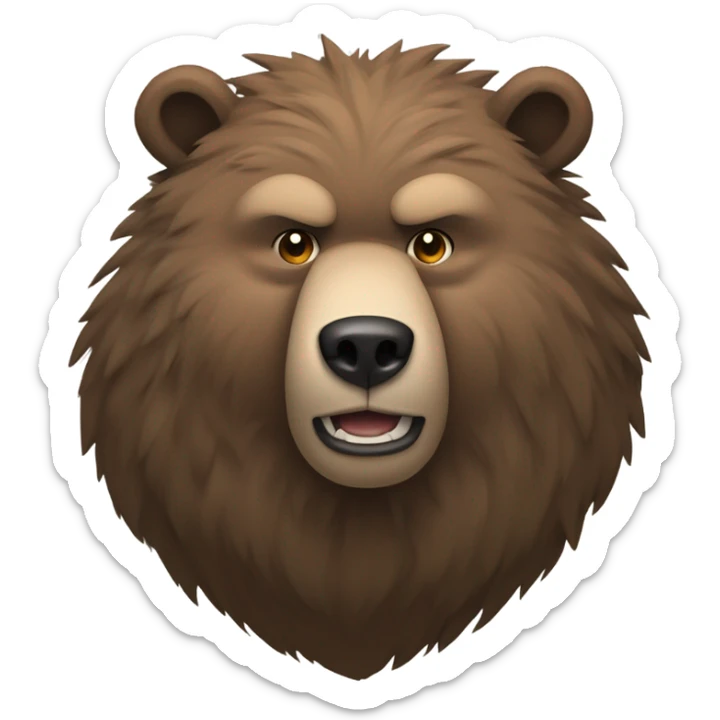 Bear sticker