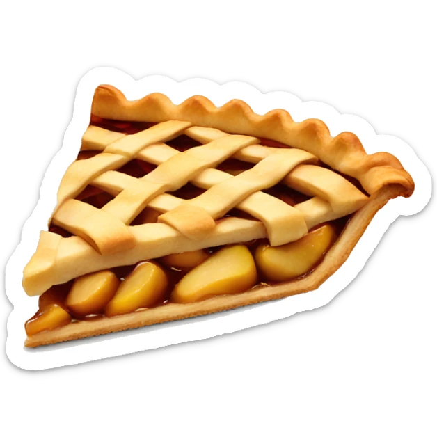 apple pie sticker