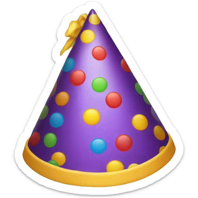 PARTY HAT sticker