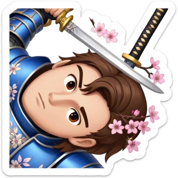 Samurai Warrior sticker