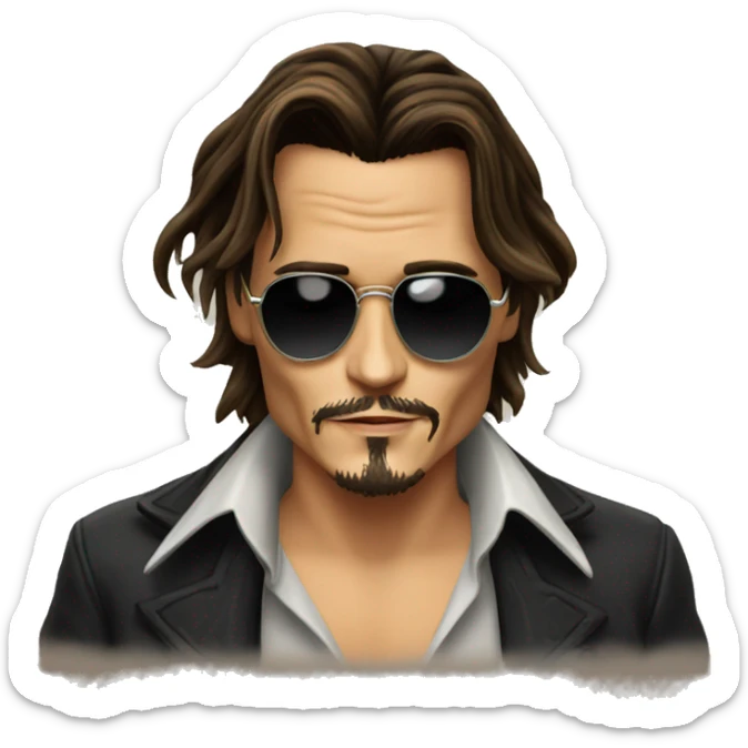 johnny depp sticker