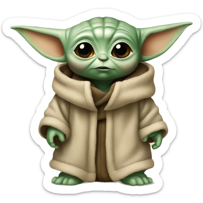 Baby Yoda sticker