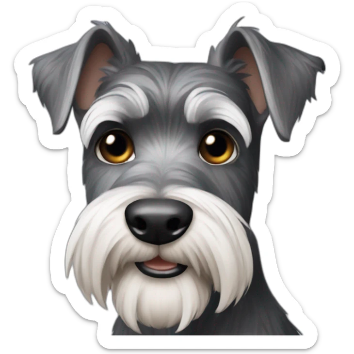 Schnauzer sticker