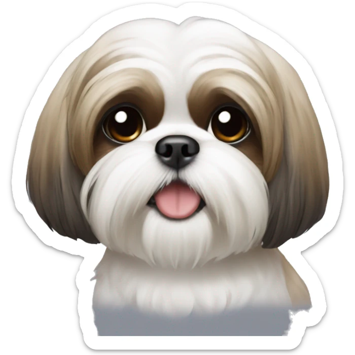 shih-tzu sticker