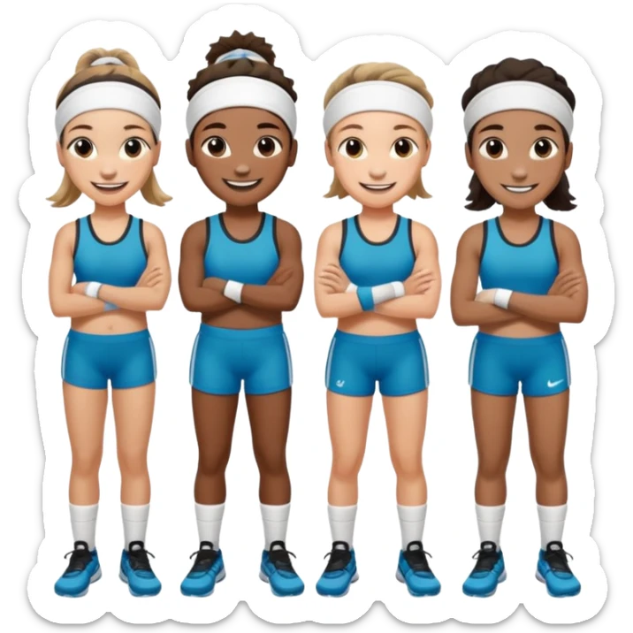 Wacky Warm-Up Day Show off your craziest pre-game look: wild socks, headbands, sweatbands, and practice gear. sticker