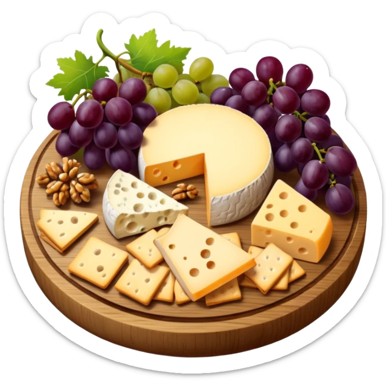 Cheeseboard sticker