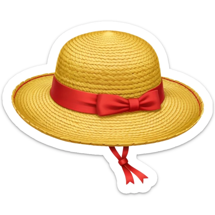Luffy hat  sticker
