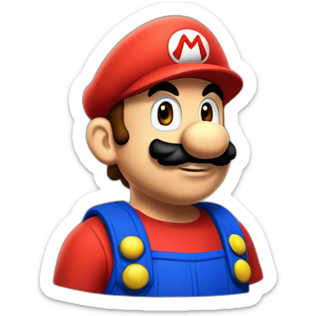 Mario sticker