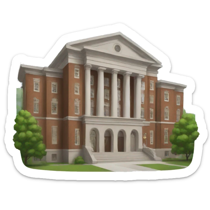 university sticker