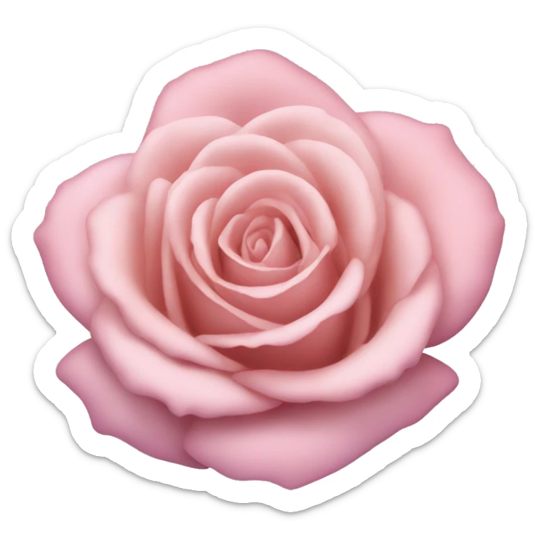 Cœur pastel rose sticker