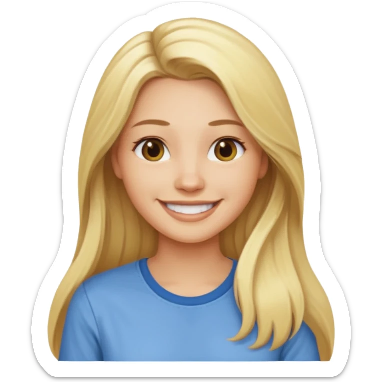 blonde long hair dog with shirt sticker