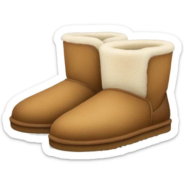 UGG slippers  sticker